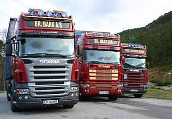 Lastebiler fra Br. Bakk